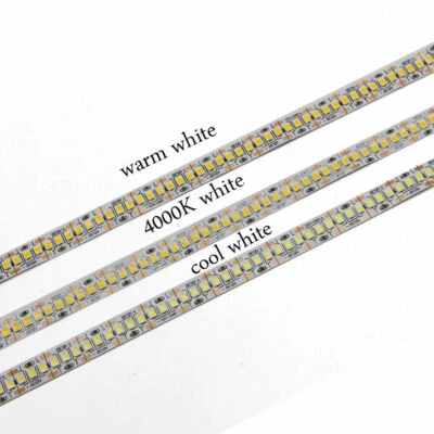 12V SMD2835 Flexible LED Strip Neon Lights 240leds/m 480leds/M Warm White/White - Image 1 of 4