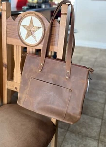 Hides Leather Tote - Picture 1 of 5
