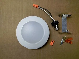10PK 4" Recessed LED Retrofit Surface Disk Light Dimmable Ceiling Kit w/ Adapter - Picture 1 of 10
