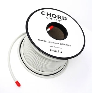 The Chord Company Rumour X Speaker Cable (White) Unterminated - sold pm - Picture 1 of 2