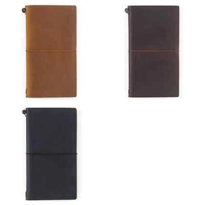 Traveler's Notebook Regular Size Limited Edition with Card Camel/Brown/Black - Picture 1 of 20