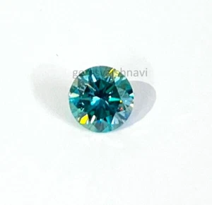 4-5 Ct Loose Blue Lab Created Diamond for Ring Clarity Certified! Jewelry making - Picture 1 of 5