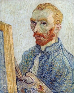 Vincent van Gogh Self Portrait Painting by Vincent van Gogh Reproduction - Picture 1 of 3
