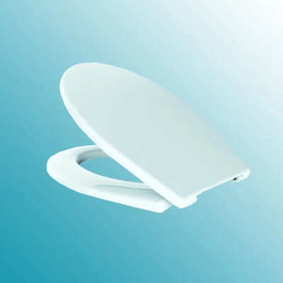 VIGOUR WC-Sitz one mit Deckel weiß abnehmbar mit Absenkautomatik ONSIAS - Bild 1 von 2