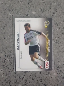 Shoot Out Football Trading Card - Tomasz Radzinski Fulham - 2005-06 - Picture 1 of 2