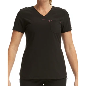 Scrubstar Premium Women's Henley Scrub Top, 2XL - Picture 1 of 5