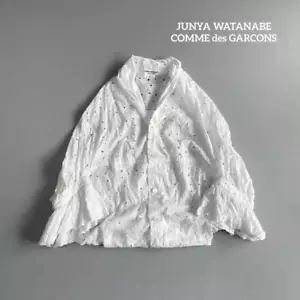 Junya Watanabe Comme Des Garcons Lace Floral White Japan Women Size JP-S - Picture 1 of 7