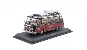 1/43 Setra S6 Guido Kelders marrone-nero Schuco 450284300 no Minichamps Spark - Foto 1 di 3