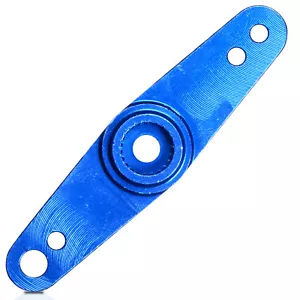 Alu Servohorn Doppelhebel 23 Z T2 42mm blau für JR KoProPo Sanwa partCore 220014 - Bild 1 von 3