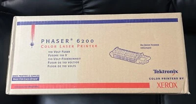 New Genuine Original XEROX Phaser 6200 Fuser 110V 016201400 OEM 016-201-400 NIB - Image 1 of 2
