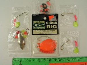 Ganchos de cebo con hilanderos, plataforma de arrastre Walley, lote de 6 piezas - Imagen 1 de 1