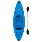 New Lifetime Pacer 8 ft Sit-In Kayak (Paddle Included), Orange Blue Green