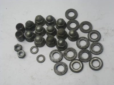 1979 YAMAHA XS1100S XS 1100 S CYLINDER HEAD HARDWARE CROWN NUTS WASHERS PINS  - Image 1 of 4