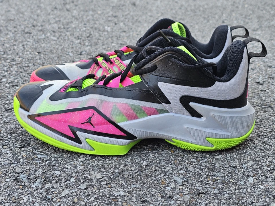 JORDAN WESTBROOK ONE TAKE (GS) Wolf Grey Pink Prime SIZE 6Y Nike air boys hoops - Image 1 of 4