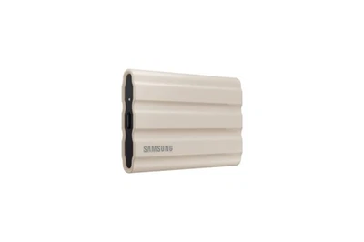SAMSUNG T7 Shield 2TB SSD 1050MB/s Resistente Clasificación IP65 MU-PE2T0K/AM 2022 Beige Foto 1 de 4