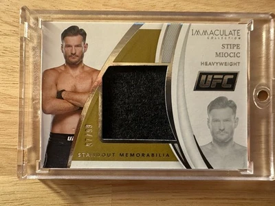 2021 Panini Immaculate Collection UFC Stipe Miocic Standout Memorabilia /99 - Image 1 of 3