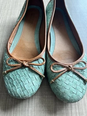 Pisos de ballet de cuero tejido PIKOLINOS como GEOX US 9 Urban Classic Foto 1 de 4