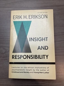 Insight and Responsibility by Erik H. Erikson Paperback Book 1964 Psychology - Picture 1 of 9