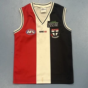 Signed AFL Footy Football On-field Team Gear Saint Kilda Small Kids Guernsey - Picture 1 of 8