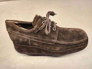 Stephanie Kelian Mid High Dark Brown Suede Foisac size 12us/10.5UK Mens New NOS - Picture 1 of 8