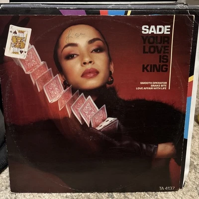 SADE Your Love Is King /Smooth Operator 12" Vinyl Single 1984 CBS / Epic P/S - Image 1 of 4