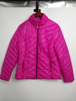 Tek Gear пурпурный розовый пуховик зимняя куртка большой - Изображение 1 из 4