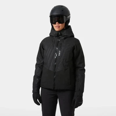 Helly Hansen Val-d'Isere 3.0 Ski Jacket - Women's - Medium / Black Emboss - Image 1 of 4