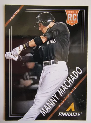 Tarjeta de novato Manny Machado 2013 Panini Pinnacle #163 Foto 1 de 2