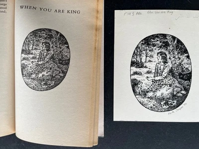 Faith Jaques pen & ink PUBLISHED M M Kaye Princess Book The Far Pavilions author Foto 1 de 4