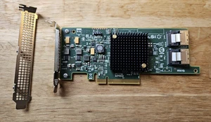 LSI SAS 9207-8i HBA (SAS2308) – PCIe 3.0 x8, 2× SFF-8087, 6Gb/s, Low-Profile/Ful - Bild 1 von 4