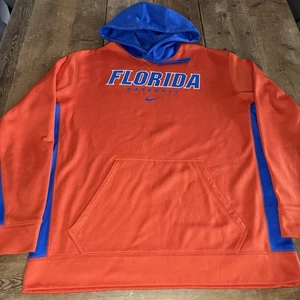 Nike Florida Gators Baseball Hoodie Team Issue Center Swoosh blau orange Herren XL - Bild 1 von 8