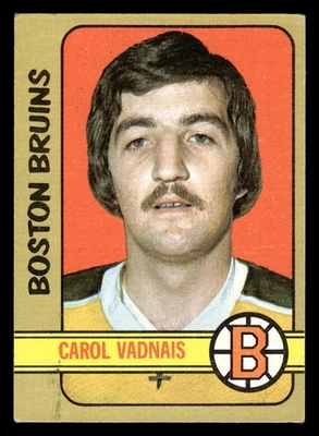 1972-73 Topps #85 Carol Vadnais - Image 1 of 2