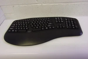 Adesso WKB-1500GB Tru-Form Media 1500 Wireless Ergonomic Keyboard w USB - Picture 1 of 7