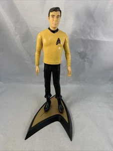 STAR TREK Original Series CAPTAIN KIRK 10.5" Figure & Stand 1991 Hamilton TOS - Picture 1 of 17