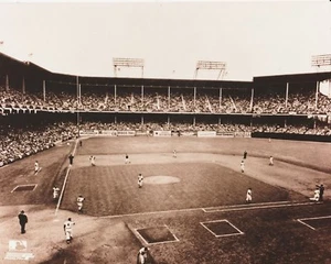EBBETS FIELD LICENSE 8x10 PHOTO FILE WORLD SERIES YANKEES DUKE SINDER YOGI BERRA - Picture 1 of 1