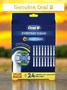 GENUINE Oral B Cross Action Brush Heads 15 Pack - Picture 1 of 14