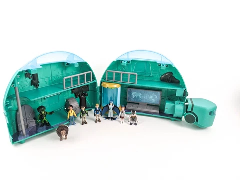 Wild Kratts 2015 Tortuga Playset Base Station Turtle Case Playset Toy W/ Figures Cover