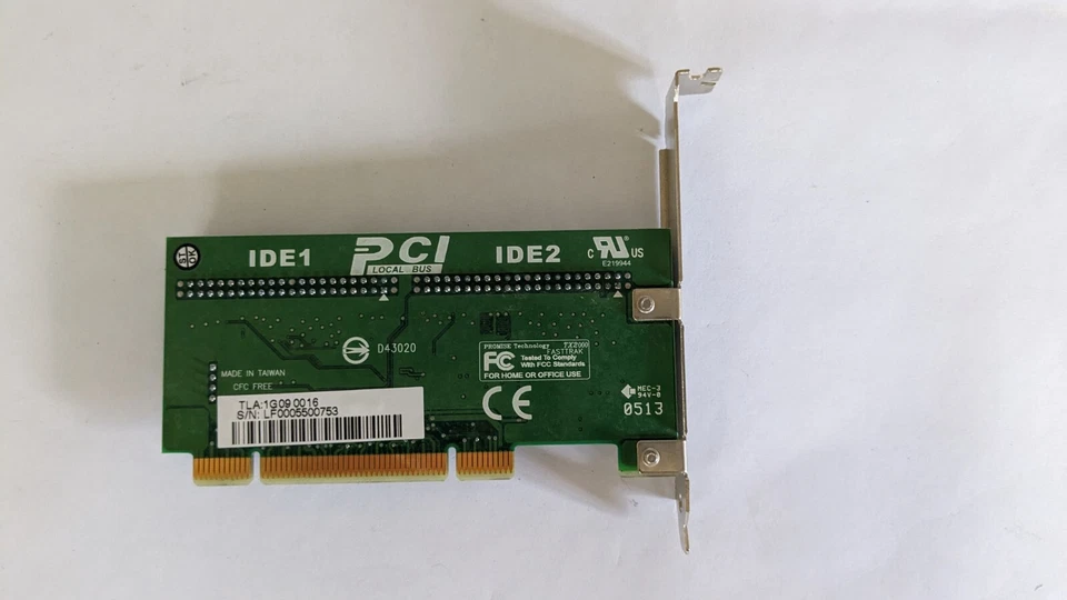 Excellent Promise Technology FastTrak TX2000 PCI IDE Raid Controller Card  - Image 1 of 2
