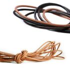 5M Genuine Real Leather Round Band Cord Rope Strap Craft Material Diy String