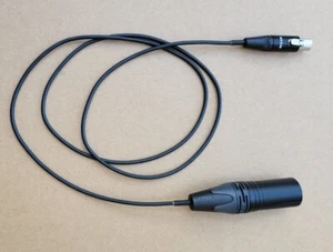 Cable micrófono macho Mogami 2697 3 pines neutro mini XLR-F a XLR - Imagen 1 de 1