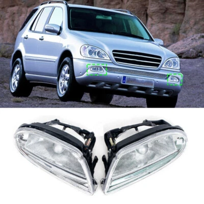 Faro antiniebla delantero izquierdo y derecho mercedes-benz w163 ml350 ml500 ml430 Foto 1 de 4