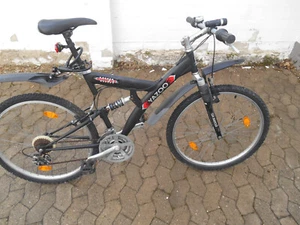 Mountainbike 26 zollModell YOZOO SUPER 21  Farbe Schwarz-Rot, Rahmen Größe 53 cm - Bild 1 von 7