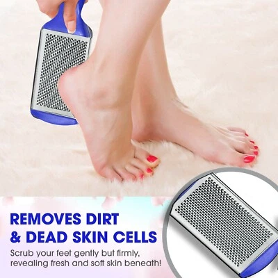 FOOT RASP Double Sided Hard Dead Skin File CALLUS Remover Scrubber Pedicure NEW - Image 1 of 2