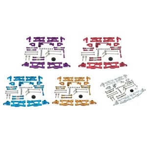 12Pcs Upgrades RC Parts Kit For Wltoys 144001 144002 124016 124017 124018 12406F - Picture 1 of 18