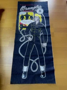 Wrangler 1980s Denim Promotional Banner W27.5" x L68.8" Pristine Condition - Picture 1 of 4