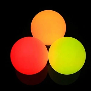 3x LED 70MM Juggling Ball By Oddballs Rechargeable - Contact Light Up glow set - Picture 1 of 5