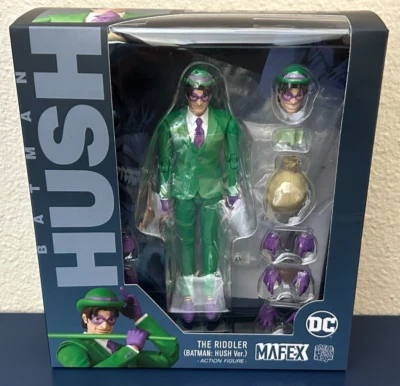 Figura de acción Batman: Hush MAFEX No.228 The Riddler Foto 1 de 4