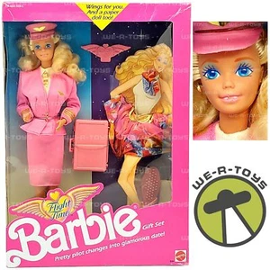 Flight Time Barbie Doll Gift Set 1989 Mattel 9584 - Picture 1 of 6