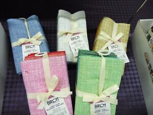 5 Fat Quarters In Bundle Choose From 19 Designs From Birch Creative