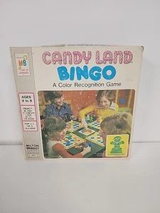 Candy Land Bingo Board Game Milton Bradley 1978 - 100% Complete - Picture 1 of 5